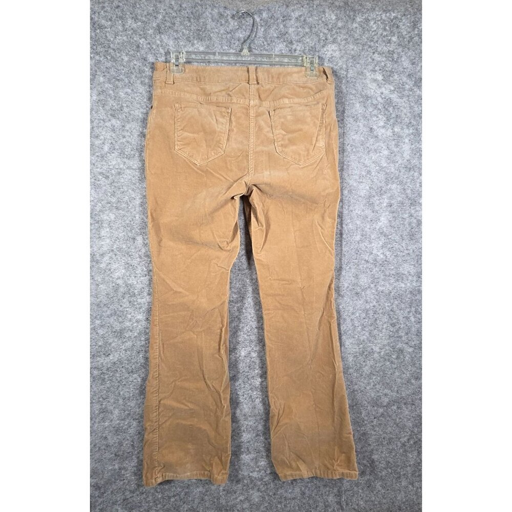 Chico's Women's Strech Corduroy Pants Tan Size M Cabincore Light Academia - Picture 5 of 7